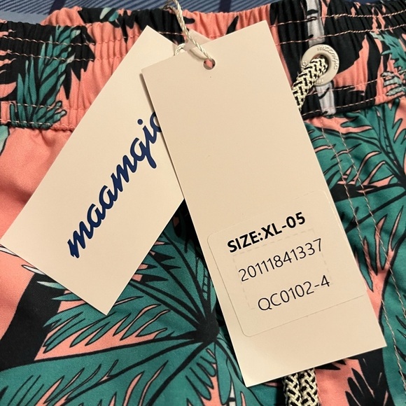 NWT

Mens Swim Trunks 5" with Mesh Lining Quick Dry Bathing Suits/ Swim Shorts - Picture 5 of 5